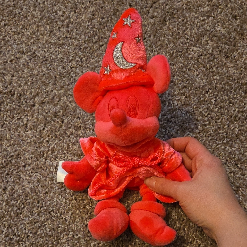 Mickey Mouse Pink Plush Stuffed Animal